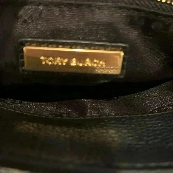 EUC Tory Burch Leather Backpack (Black) - Picture 5 of 9